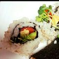 ｎｏｍｏｙｏｃｃｈｉ's cooksnap of when they made カリフォルニアロール.