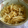 べらのってぃ's cooksnap of when they made お弁当のすきまに　『大根の皮のゴマ和え』.
