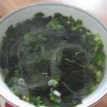 pumpkin23's cooksnap of when they made ワカメと春雨のスープ.