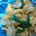 きざみカレーそば's cooksnap of when they made ☆えびニラ玉☆.