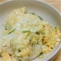MofeMofee's cooksnap of when they made あつあつとろとろタマゴとうふ丼♪.