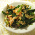 miyuki12's cooksnap of when they made ザーサイとキムチの白菜マヨネーズ炒め.