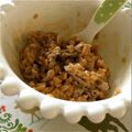 海理ママ's cooksnap of when they made 肉納豆.