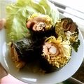 ゆうとのまま's cooksnap of when they made サッポロ一番塩らーめん寿司.