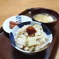 チコリママ's cooksnap of when they made 梅干添えて♪私の好きな筍ごはんの食べ方.
