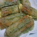 Disney♪♪'s cooksnap of when they made チーズ入りちくわの磯部揚げ.