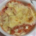 Disney♪♪'s cooksnap of when they made 簡単　じゃがいもとトマトのチーズ煮.