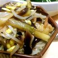 MofeMofee's cooksnap of when they made 簡単！茄子もやし胡瓜のピリ辛和え.