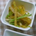 ママフィオ's cooksnap of when they made じゃがいもとブロッコリー芯の炒めもの.