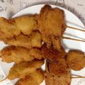 蜜っ子's cooksnap of when they made 本気出してみた！美味しい串カツ盛り合わせ.