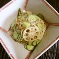 kebeibiko's cooksnap of when they made れんこんサラダ♪.