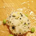 マロン８２８'s cooksnap of when they made そらまめくんのおにぎり.