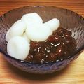 LEiCA2001's cooksnap of when they made 冷やし＊白玉ぜんざい＊.