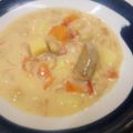 heren_da's cooksnap of when they made 野菜と大豆のトマトクリームスープ.