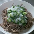 ralshu's cooksnap of when they made 檀流　オクラおろしそば.