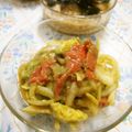 saki1010's cooksnap of when they made アボカドとサーモンの＊和風マリネ＊.