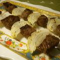 大魔女's cooksnap of when they made 牛肉の串焼き☆お家でバーベキュー気分.