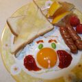 ゆけり３兄弟's cooksnap of when they made 可愛い目玉焼き☆アンパンマン.