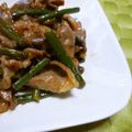 kemeta's cooksnap of when they made 牛肉とにんにくの芽のガーリック醤油炒め♪.