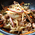 hikarinm's cooksnap of when they made 超簡単！野菜たっぷり和風焼きうどん.