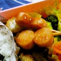 yoco152's cooksnap of when they made ♪焼き魚肉ソーセージ♪.