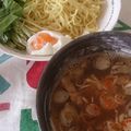 ぷっちかおりんご's cooksnap of when they made つけ麺.