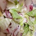 おいしいごはんに感謝's cooksnap of when they made すごくおいしい！ラディッシュとレタスのマヨ和えサラダ.