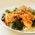 ななクレープ's cooksnap of when they made ＊納豆＋キムチそうめん＊.