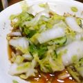 ユーロン's cooksnap of when they made 白菜のお浸し.
