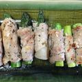 nyanmk's cooksnap of when they made 余ったお肉でアスパラ巻き♡.