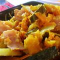MegJpn's cooksnap of when they made かぼちゃとじゃがいも☆チーズ焼き.