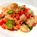 marquee＊'s cooksnap of when they made トマトを使ったさっぱり混ぜご飯.