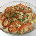 eicomosmos's cooksnap of when they made ジャガイモと玉ネギのトマトチーズ焼き♪.