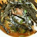 ひなひびももしょう's cooksnap of when they made 簡単♪あっさり冷たいだし茶漬け☆明太子.