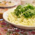 patisier's cooksnap of when they made 春キャベツサラダde醤油麹ドレッシング.