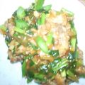 りんりん123123's cooksnap of when they made 豚肉とアスパラのチリたま炒め.