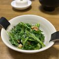 ゆいランラン's cooksnap of when they made 手軽にアンチエイジング♪無限春菊サラダ.