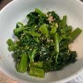 Okecchan's cooksnap of when they made 【楽めし】つるむらさきのナムル.