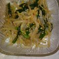 さおり☆INC's cooksnap of when they made シャキシャキなもやしとニラのナムル☆.