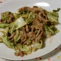 快くん's cooksnap of when they made 豚肉とキャベツの粒マスタード炒め☆.