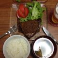 tomozougug's cooksnap of when they made 特別な日の牛もも肉のステ－キ☆.
