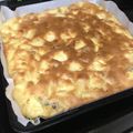 まめてん's cooksnap of when they made リンゴとレーズンの簡単ケーキ.