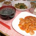 きなこもちちょこ's cooksnap of when they made 合わせ調味料で♥♡簡単エビチリ.