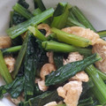サラマリア's cooksnap of when they made 小松菜と油あげの炒め煮.