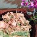 nyamonyamo's cooksnap of when they made ごぼうがパリパリ！鶏とごぼうのかき揚げ.