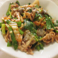 miyuki12's cooksnap of when they made ザーサイとキムチの白菜マヨネーズ炒め.