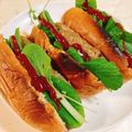 papikun's cooksnap of when they made ◆ハンバーグサンド◆ハンバーグリメイク.