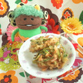 みなみんくっきんぐ's cooksnap of when they made ✩ピーマンと桜えびのかき揚げ✩.