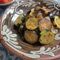 qyulove's cooksnap of when they made なすとズッキーニの煮浸し.