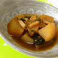 reinbo's cooksnap of when they made 大根と油揚げの炒め煮.
